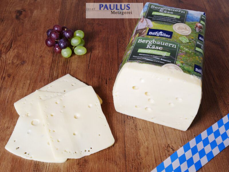 Bergbauern Käse mild-nussig, 3,55 €