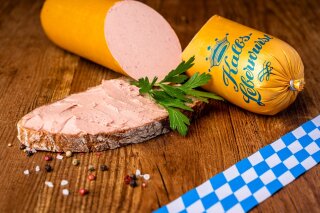 Delikatessleberwurst, fein Stück 250 g